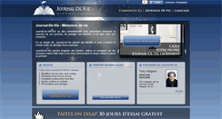 Desktop Screenshot of journal-de-vie.com
